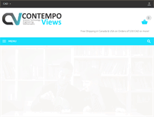 Tablet Screenshot of contempoviews.com